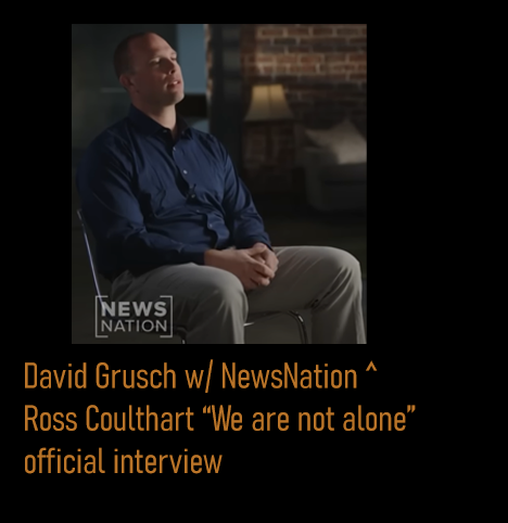 David Grusch interview with NewsNation Ross Coulthart
